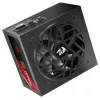 Redragon Master GC-MS03 1000W voeding, 80 PLUS Standard, ATX, niet-modulair, 120mm ventilator, zwart