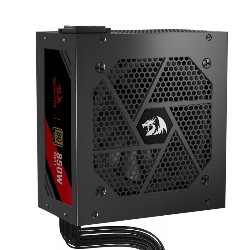 Redragon GC-PS007-SE 850W voeding, 80 PLUS Bronze, ATX, niet-modulair