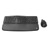 Redragon BS-7162 MAX Draadloze combo van toetsenbord en verticale muis, 2,4 GHz, zwart