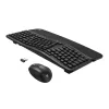 Redragon BS-7162 MAX Draadloze combo van toetsenbord en verticale muis, 2,4 GHz, zwart