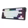Redragon Ucal Magnetic K673WB-RGB-M 75% tri-mode mechanisch gaming-toetsenbord, wit/zwart