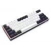 Redragon ALCOR QMK K717WB-RGB-PRO mechanisch toetsenbord, 75% layout, tri-mode, hot-swappable, wit/zwart