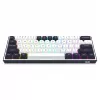 Redragon ALCOR QMK K717WB-RGB-PRO mechanisch toetsenbord, 75% layout, tri-mode, hot-swappable, wit/zwart