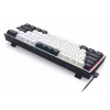Redragon ALCOR QMK K717WB-RGB-PRO mechanisch toetsenbord, 75% layout, tri-mode, hot-swappable, wit/zwart