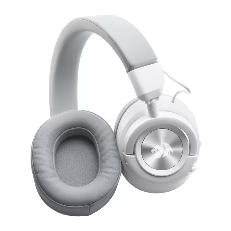 Redragon Spectra Pro H889WG Draadloze over-ear gaming headset, virtueel 7.1, wit