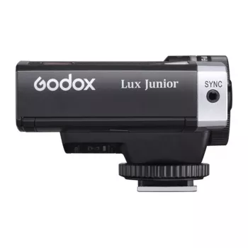 Godox Lux Junior retro cameraflitser zwart