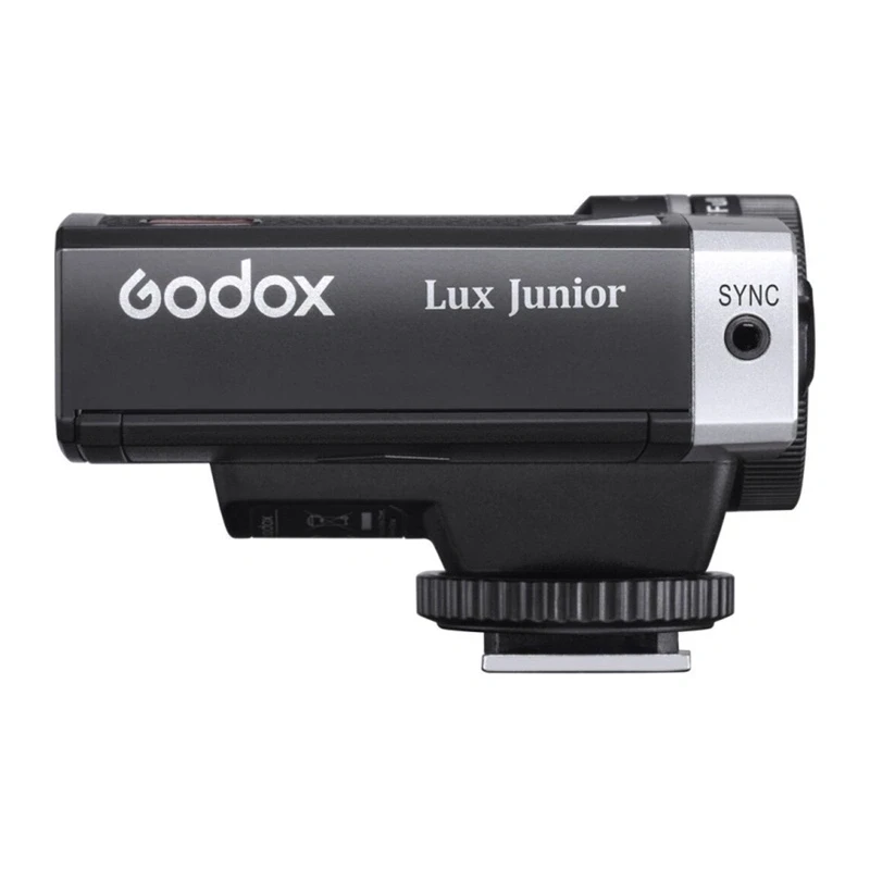 Godox Lux Junior retro cameraflitser zwart