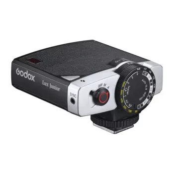 Godox Lux Junior retro cameraflitser zwart