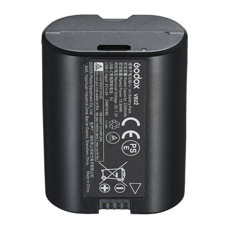 Godox V1 Mid S round-head flitser voor Sony