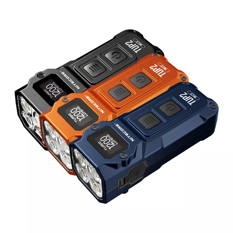 Nitecore TUP2 zaklamp blauw 1200lm USB-C