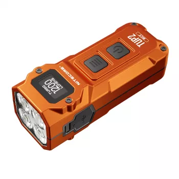 Nitecore TUP2 oranje 1200lm USB-C zaklamp