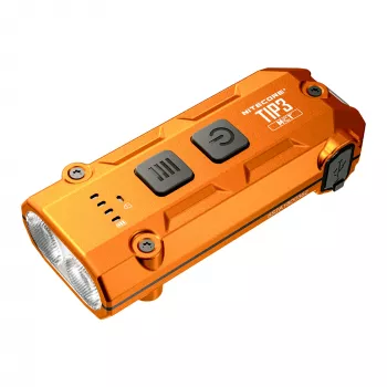 Nitecore TIP3 sleutelhangerzaklamp oranje 720 lumen