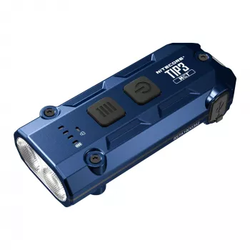 Nitecore TIP3 sleutelhangerzaklamp, blauw, 720 lumen