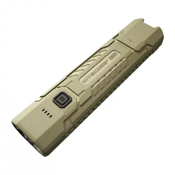 Nitecore EDC07 Desert Tan zaklamp 1200 lumen USB-C oplaadbaar