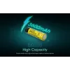 Nitecore NL1836HP 3600mAh 18650 Li-ion button top batterij