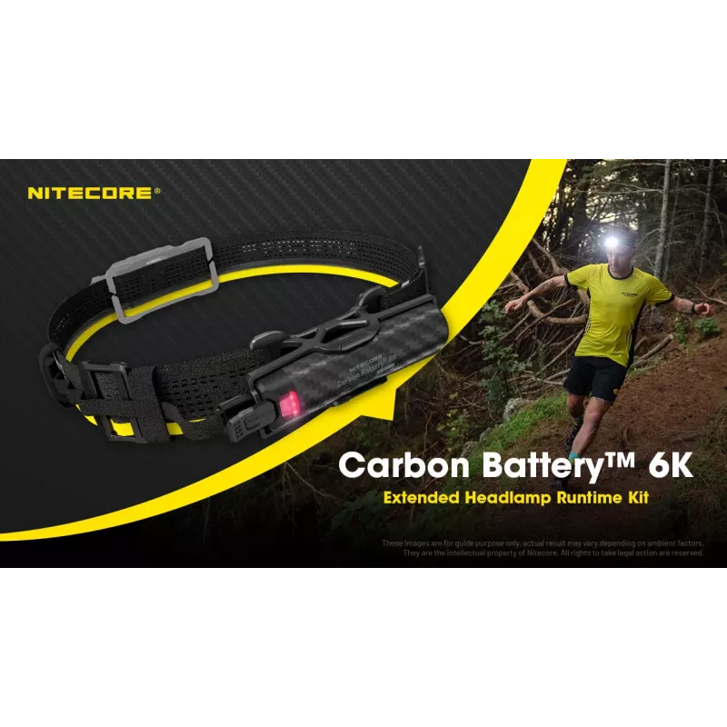 Nitecore Carbon Battery 6K Kit powerbank 6000 mAh