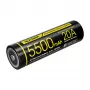 Nitecore 21700 Li-ion accu 5500mAh 20A 3,6V button top