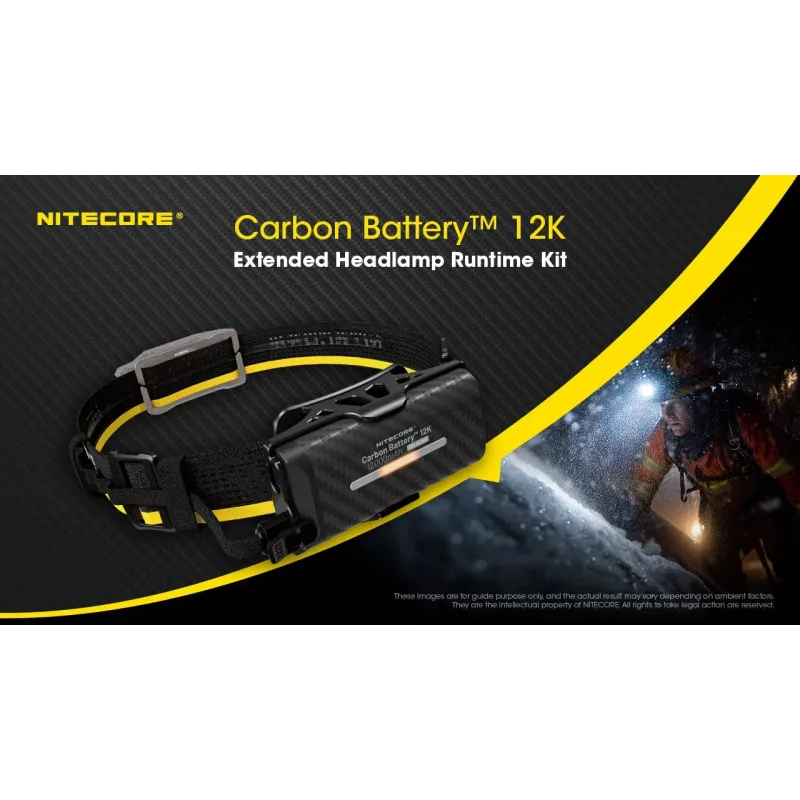 Nitecore Carbon Battery 12K kit