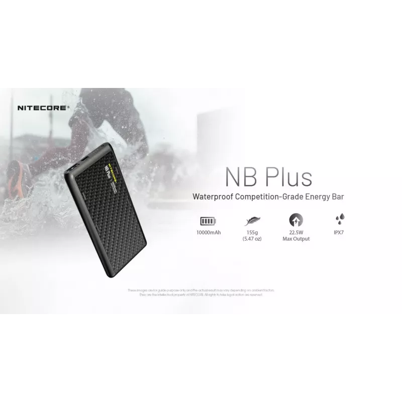 Nitecore NB Plus 10000 mAh powerbank