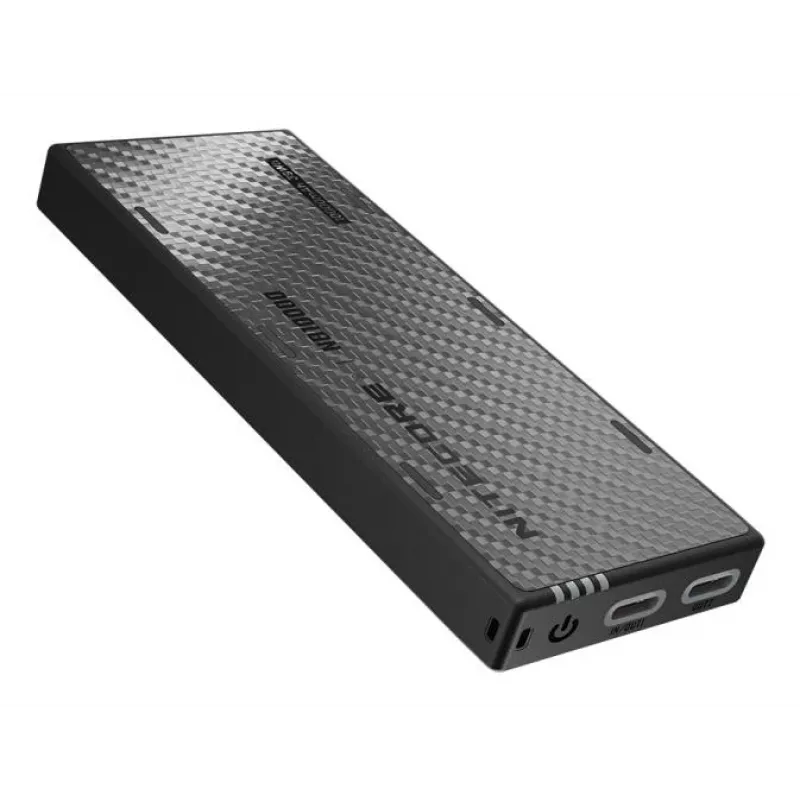 Nitecore NB10000 Carbon Gen4 powerbank 10000mAh 38.5Wh zwart