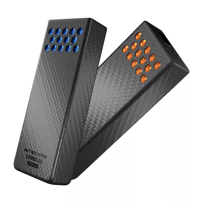 Nitecore Carbo 20 powerbank 20000 mAh blauw