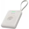 Baseus EnerFill FW11 5W powerbank voor Apple Watch met geïntegreerde kabel - wit