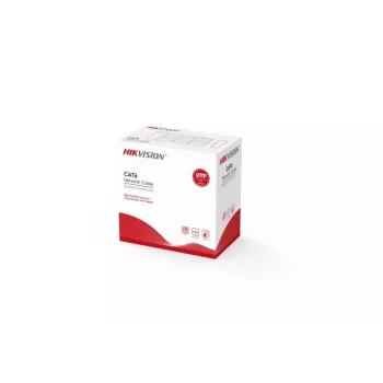 Hikvision DS-1LN6-UE-W Cat6 UTP installatiekabel 305m grijs