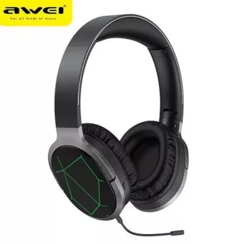 AWEI A799BL Bluetooth gaming-headset met microfoon, over-ear, zwart