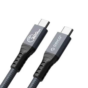 ORICO Thunderbolt 4 kabel USB-C 40 Gbit/s 8K60Hz PD 100W 2m zwart