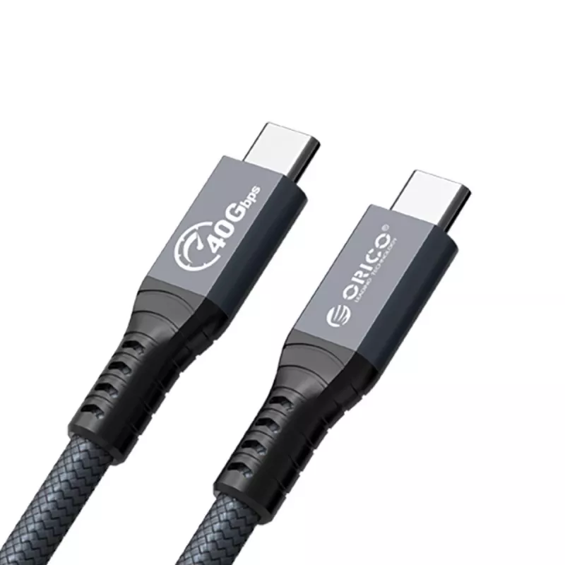 ORICO Thunderbolt 4 kabel USB-C 40 Gbit/s 8K60Hz PD 100W 2m zwart