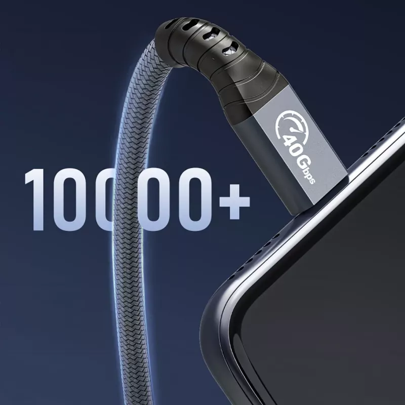 ORICO Thunderbolt 4 kabel USB-C 40 Gbit/s 8K60Hz PD 100W 2m zwart