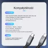 ORICO Thunderbolt 4 kabel USB-C 40 Gbit/s 8K60Hz PD 100W 2m zwart