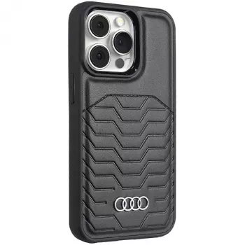 Audi Kunstleren MagSafe Hardcase voor iPhone 13 Pro / 13 6,1 inch Zwart