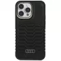 Audi kunstlederen MagSafe hardcase voor iPhone 14 Pro 6,1 inch zwart