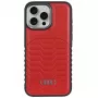 Audi Kunstleren MagSafe iPhone 15 Pro Max 6.7 Rood Hardcase AU-TPUPCMIP15PM-GT/D3-RD