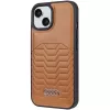 Audi kunstlederen MagSafe hardcase voor iPhone 15/14/13 6,1 inch - bruin