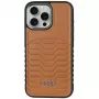 Audi kunstlederen MagSafe hardcase voor Apple iPhone 15 Pro Max 6,7 inch bruin