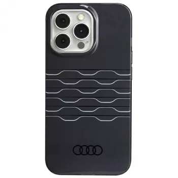 Audi IML MagSafe case voor iPhone 13 Pro Max 6,7 inch zwart hardcase AU-IMLMIP13PM-A6/D3-BK
