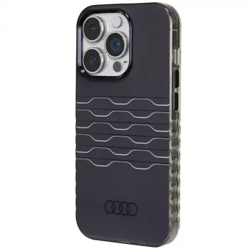 AUDI IML MagSafe Case voor iPhone 14 Pro 6.1 Zwart Hardcase AU-IMLMIP14P-A6/D3-BK
