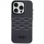 Audi IML MagSafe case voor iPhone 15 Pro 6.1 zwart hardcase