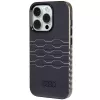 Audi IML MagSafe case voor iPhone 15 Pro 6.1 zwart hardcase