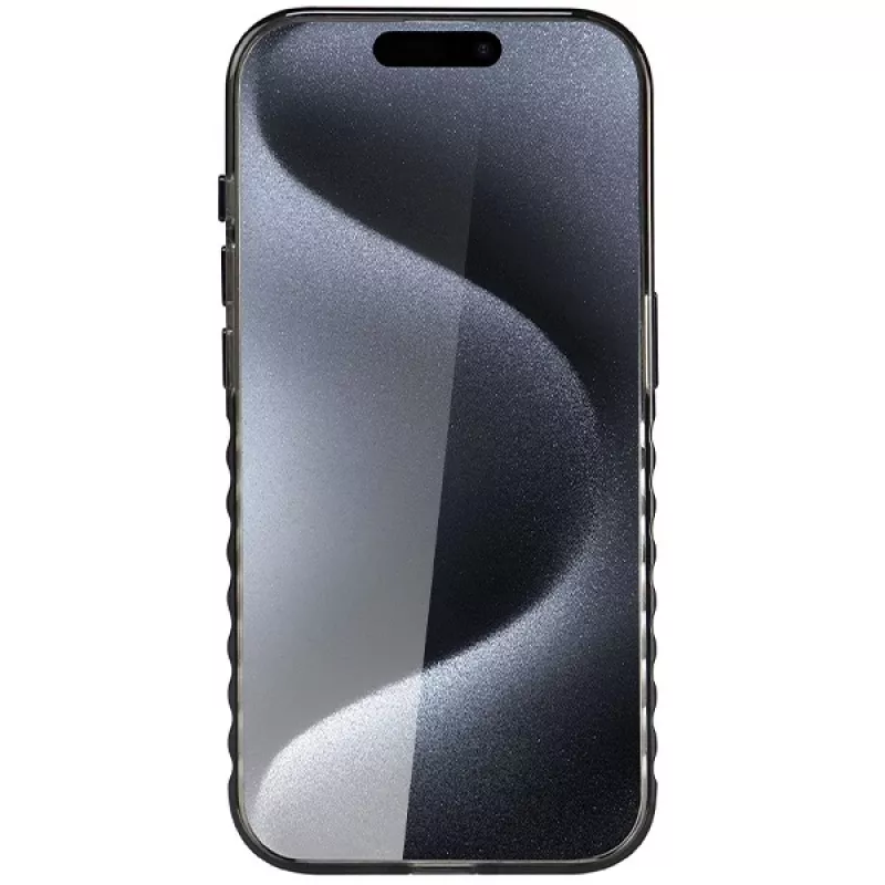 Audi IML MagSafe case voor iPhone 15 Pro 6.1 zwart hardcase