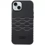 Audi IML MagSafe case voor iPhone 15 Plus / 14 Plus 6.7 zwart hardcase