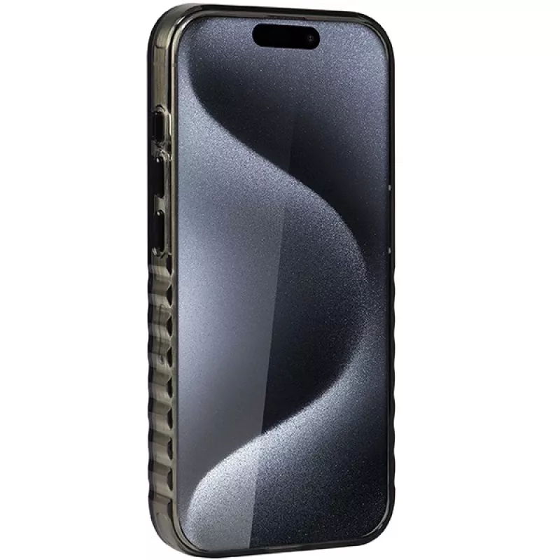 Audi IML MagSafe case voor iPhone 15 Pro Max 6,7 inch zwart hardcase
