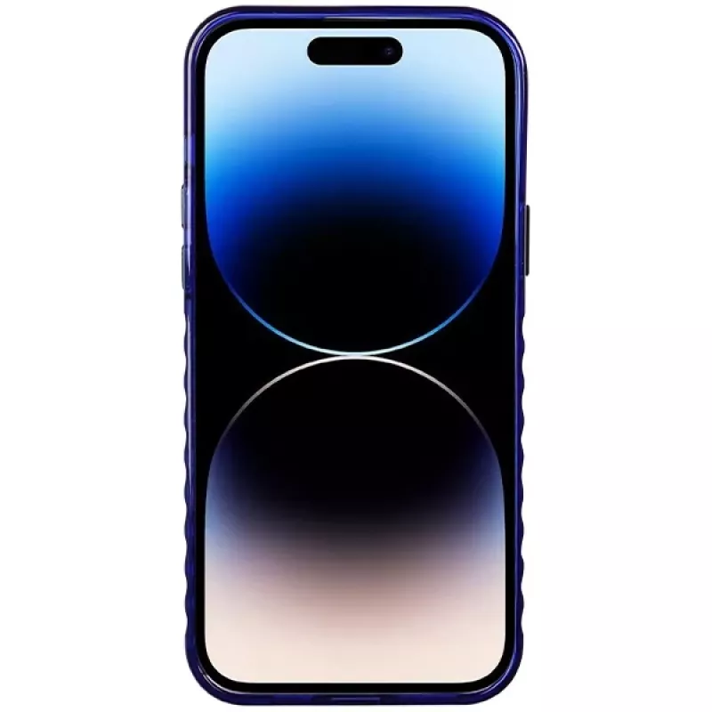Audi IML MagSafe Case voor iPhone 14 Pro 6,1 inch Navy Blue Hardcase AU-IMLMIP14P-A6/D3-BE