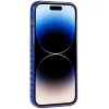 Audi IML MagSafe Case voor iPhone 14 Pro Max 6,7 Navy Blue Hardcase