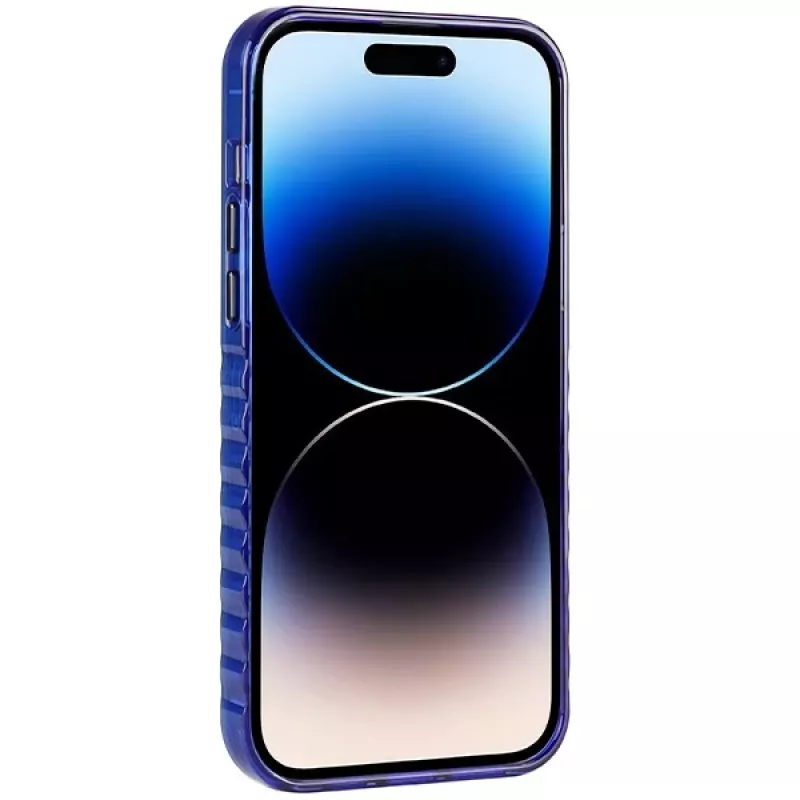Audi IML MagSafe Case voor iPhone 14 Pro Max 6,7 Navy Blue Hardcase