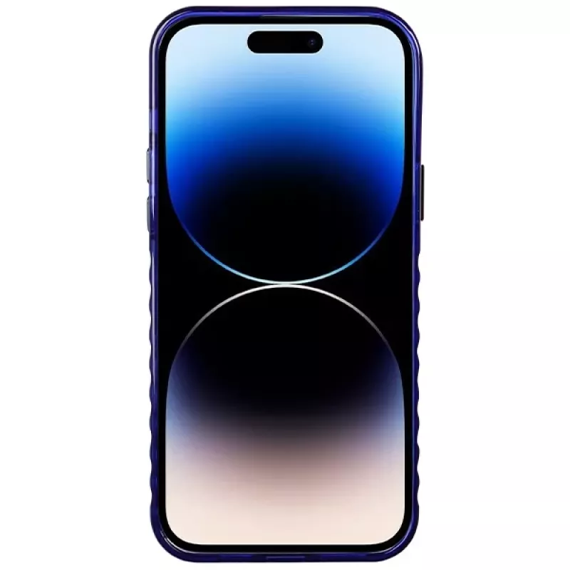 Audi IML MagSafe Case voor iPhone 14 Pro Max 6,7 Navy Blue Hardcase