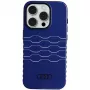 Audi IML MagSafe Case voor iPhone 15 Pro 6,1 inch Navy Blue Hardcase