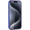 Audi IML MagSafe Case voor iPhone 15 Pro 6,1 inch Navy Blue Hardcase